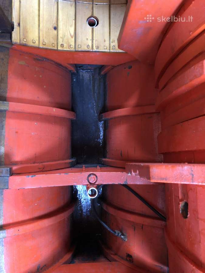 Klasikinė jachta Nordic folkboat, raudonmedis. - nuotraukos Nr. 15