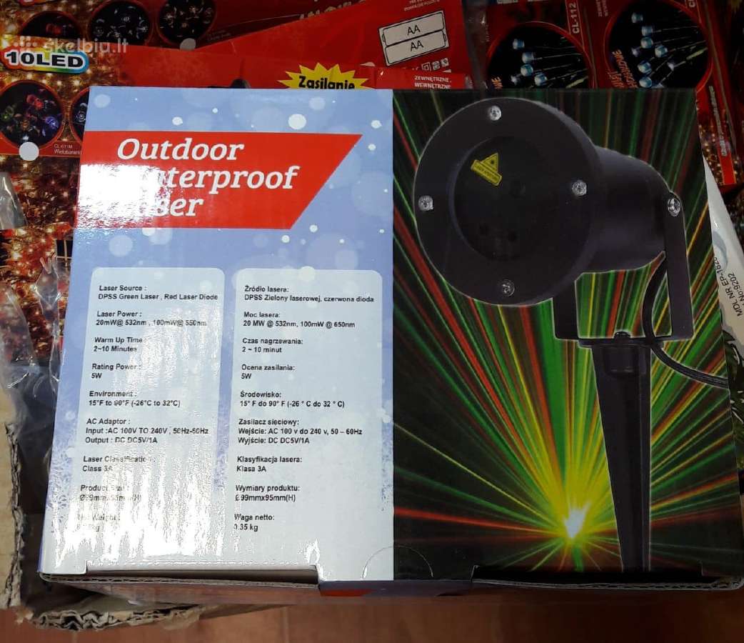 LED girliandos Pigiai-užuolaidos-varvekliai- - nuotraukos Nr. 5