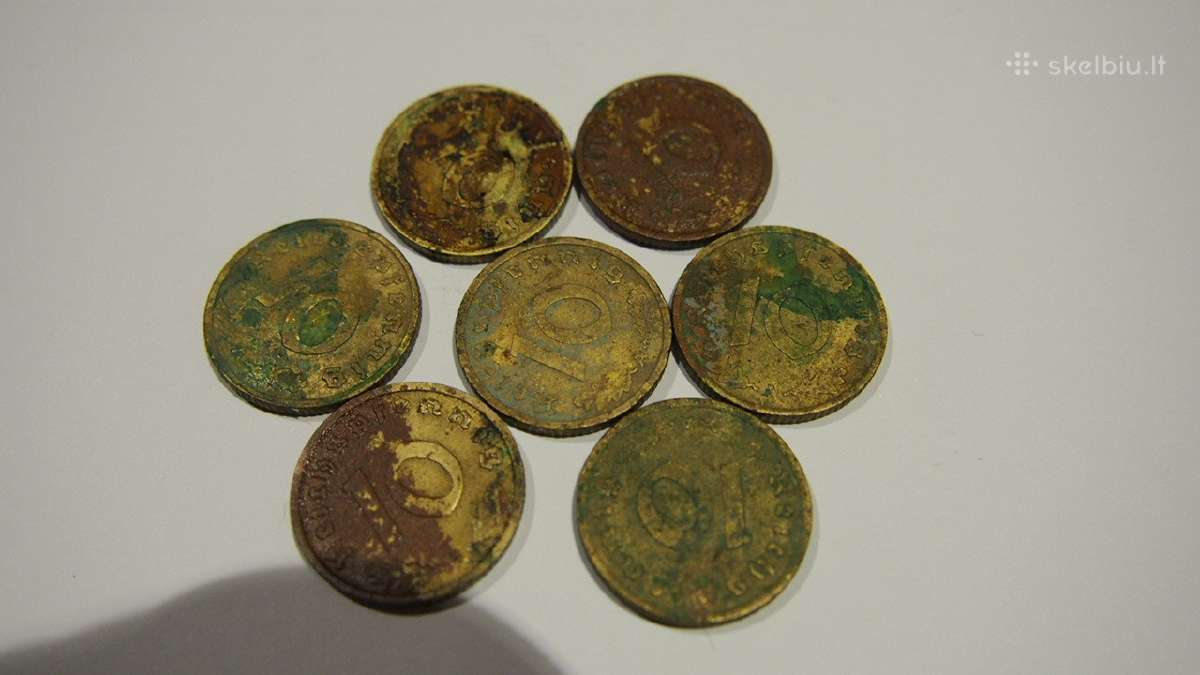 10 reichspfenigių, 1939 - nuotraukos Nr. 2