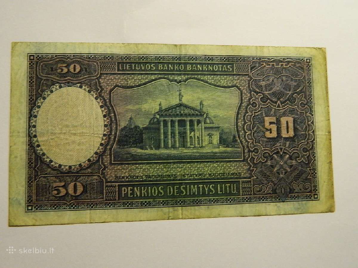 50 litu 1928 m. - nuotraukos Nr. 2