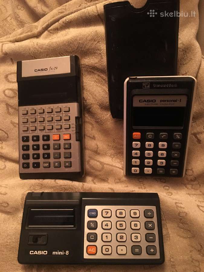 Kalkuliatoriai Brunsviga, casio, sharp,citizen. - nuotraukos Nr. 6