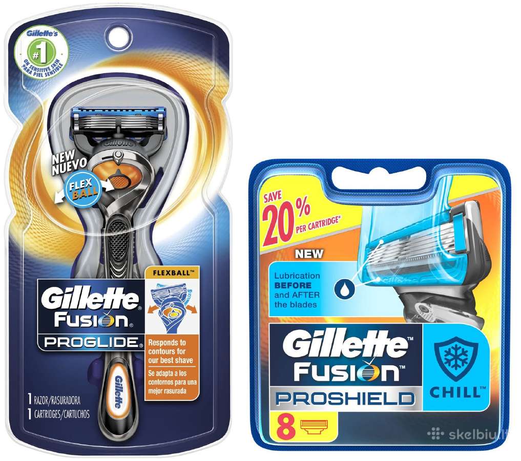 Jau 15 metų tik originalūs Gillette - nuotraukos Nr. 16