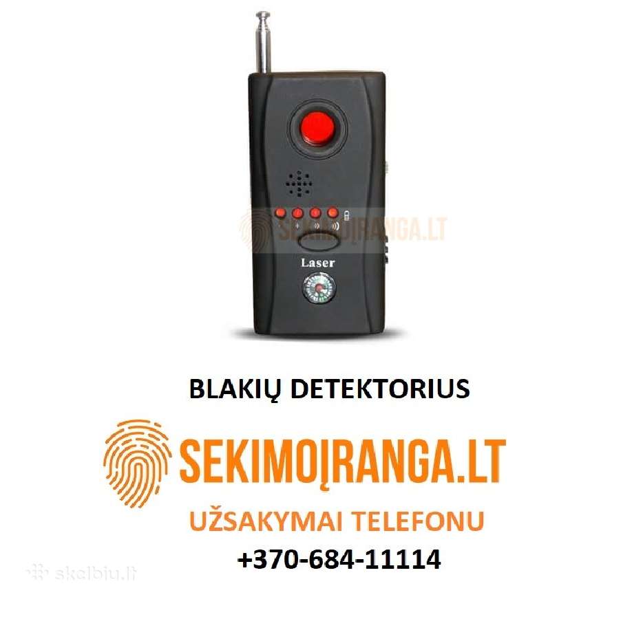 Nr1 Pasiklausymo sekimo įranga GPS seklys Blakės - nuotraukos Nr. 7