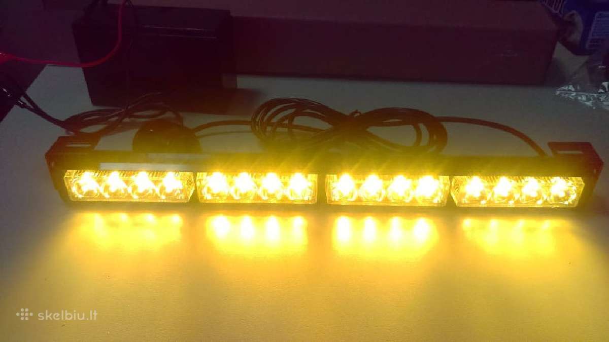 Stroboskopai, Ispejamieji svyruteliai, Sos LED - nuotraukos Nr. 12
