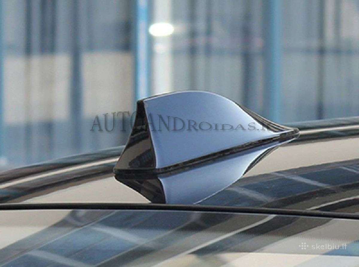 Auto ryklio Am/fm radijo antena su stiprintuvu