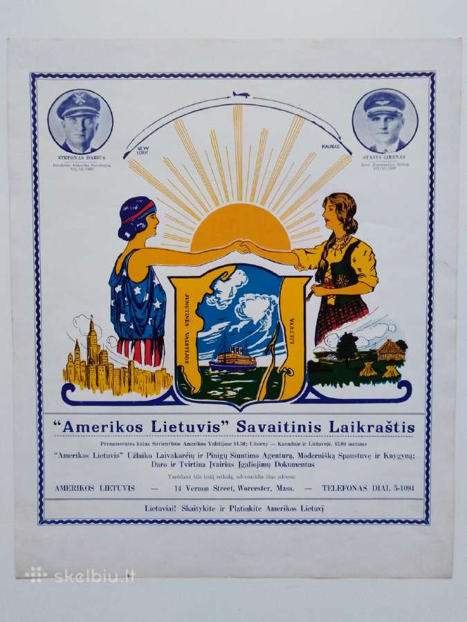 Tarpukario plakatai - nuotraukos Nr. 4
