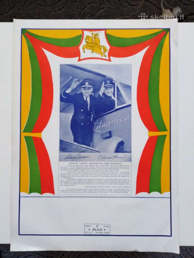 Tarpukario plakatai - nuotraukos Nr. 6