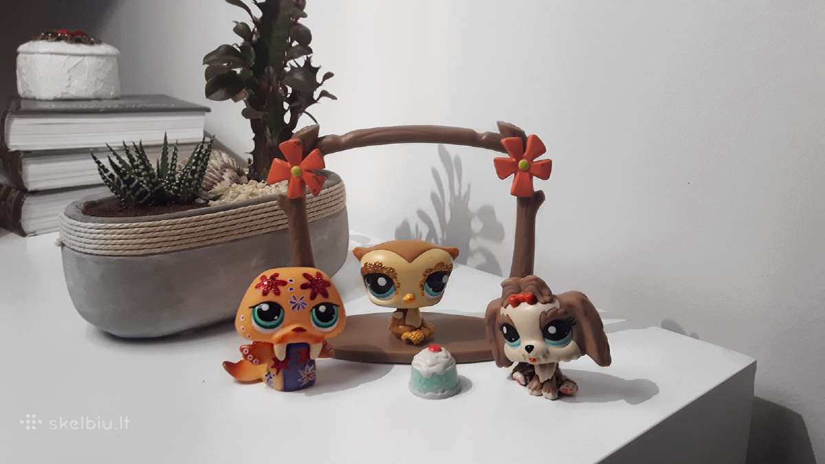 Little pet shop žaisliukai komplektas 3vnt! - nuotraukos Nr. 3
