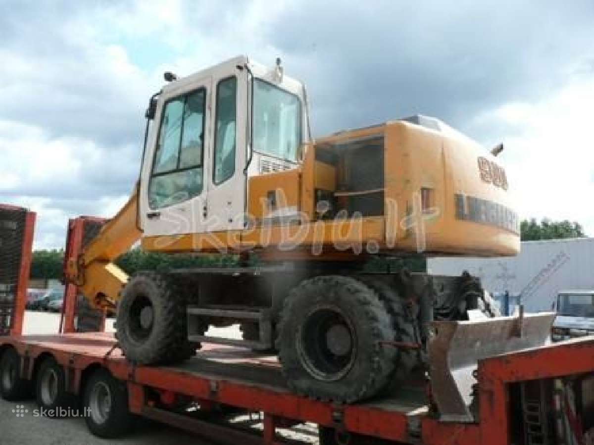 Liebherr dalys ir remontas