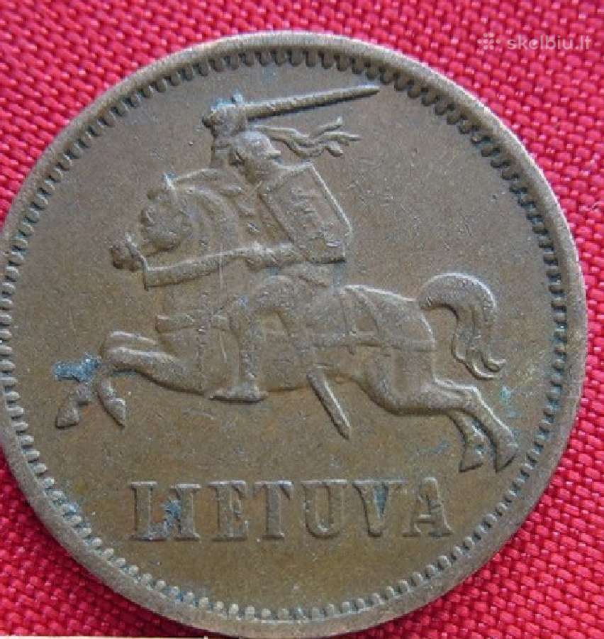 Lietuva 2 Centai 1936 m - nuotraukos Nr. 2