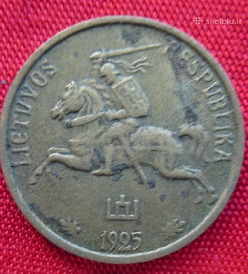 Lietuva 5 centai 1925m - nuotraukos Nr. 2