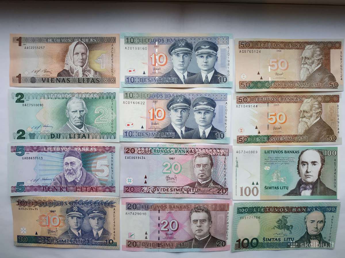 Lietuvos Monetos ir Lietuviški Banknotai, Pigiau - nuotraukos Nr. 3