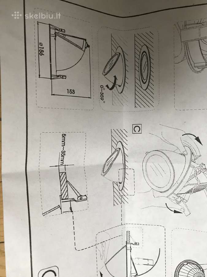 Imontuojami kryptiniai sviestuvai. Austru. 2vnt. - nuotraukos Nr. 10