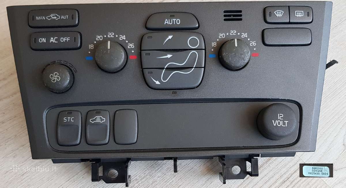 Volvo S60 2002 96kw 2.4d detales - nuotraukos Nr. 4