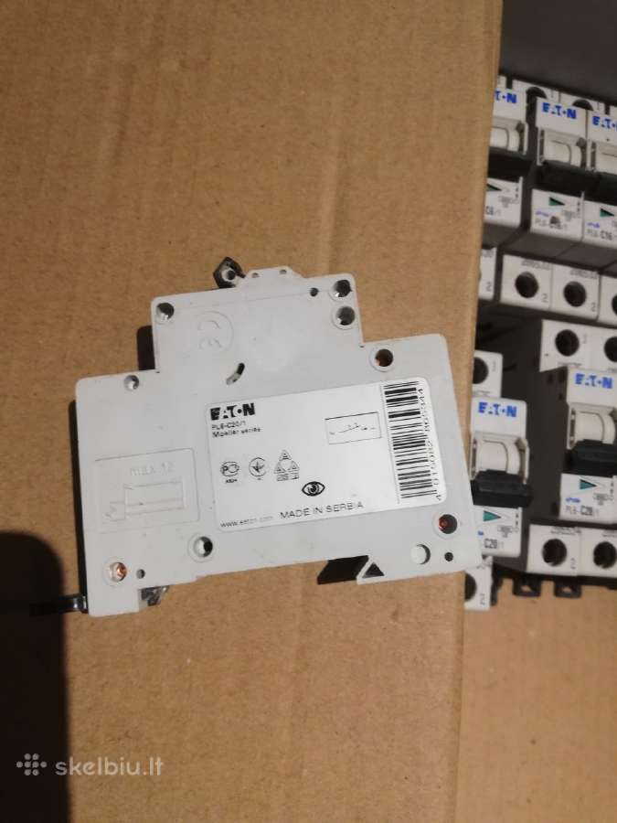 Automatiniai jungikliai Eaton C25