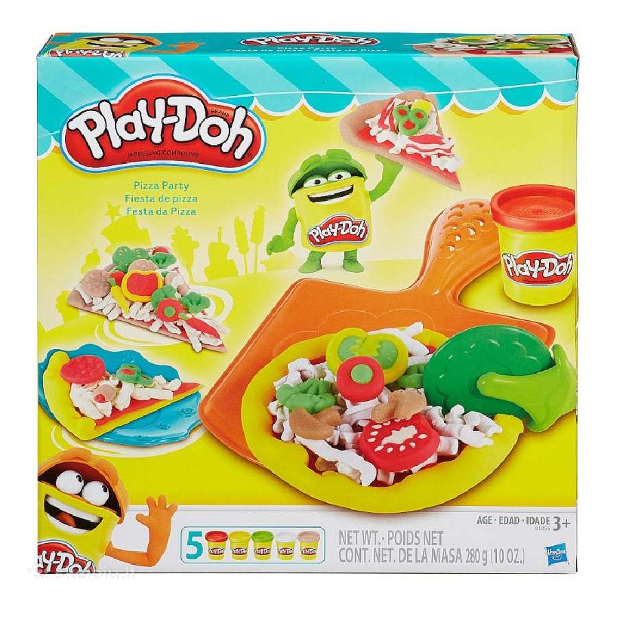 Play-doh Pizza party plastilino kūrybinis rinkinys