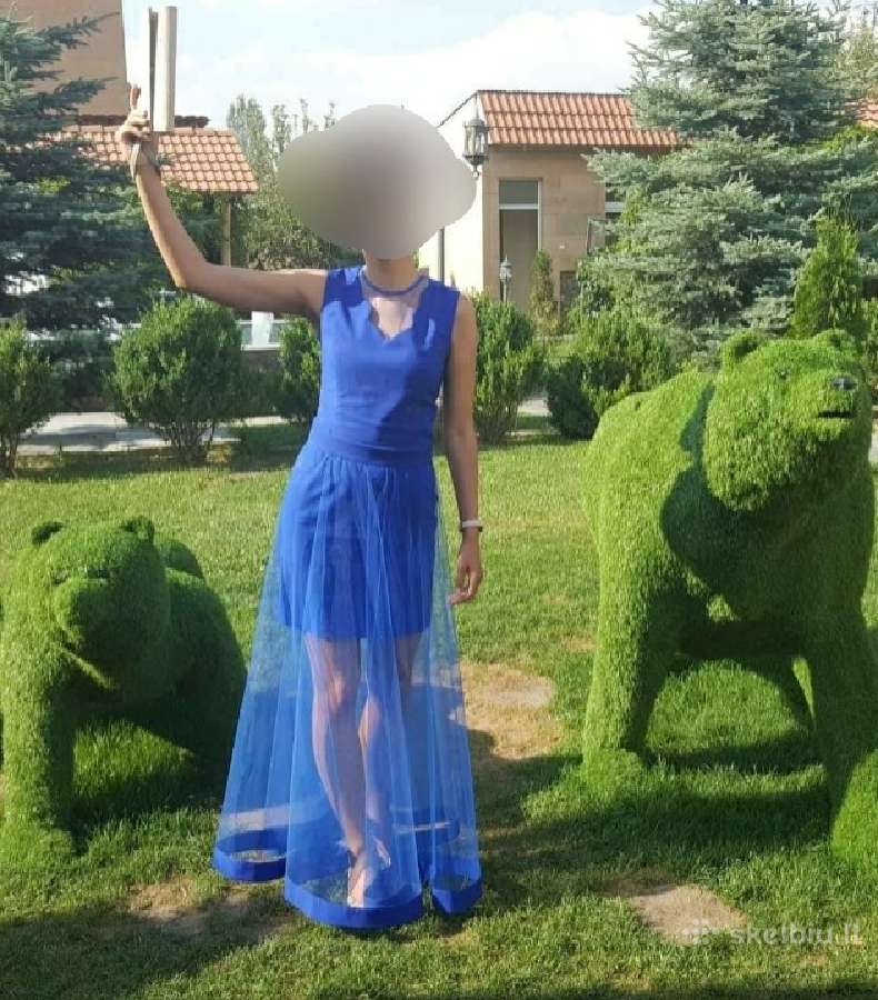 Proginė Mėlyna suknelė