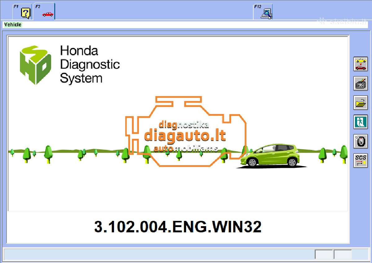 Honda Him Hds prof. diagnostika & programavimas - nuotraukos Nr. 7