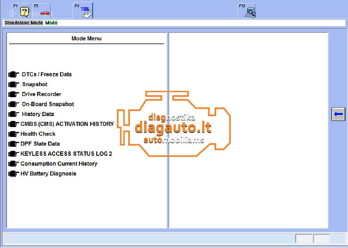 Honda Him Hds prof. diagnostika & programavimas - nuotraukos Nr. 8