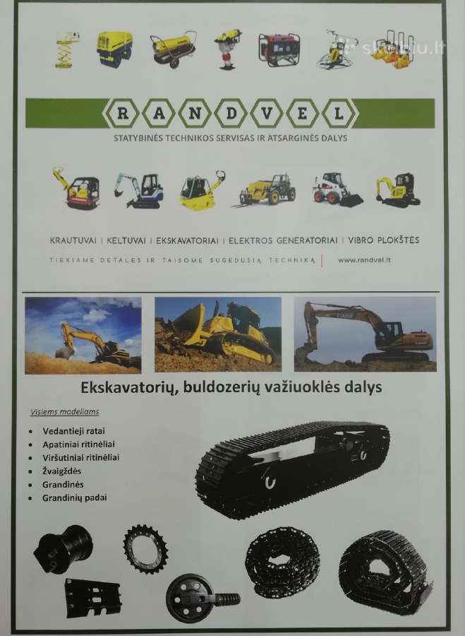 Ekskavatoriaus hidrauliniai siurbliai - nuotraukos Nr. 3