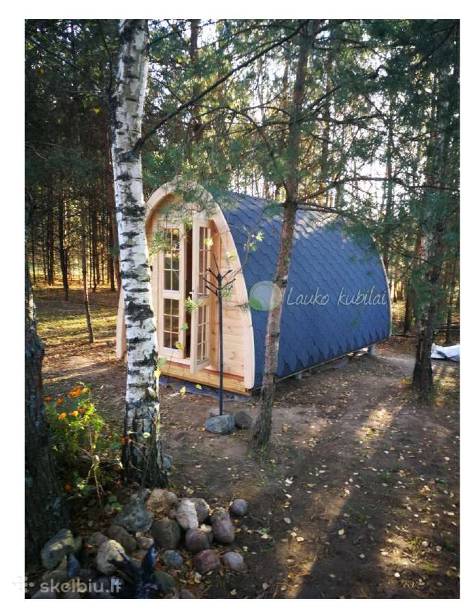 Lauko pirtis sauna- namukas 2.4 m x 4.0 m - nuotraukos Nr. 2