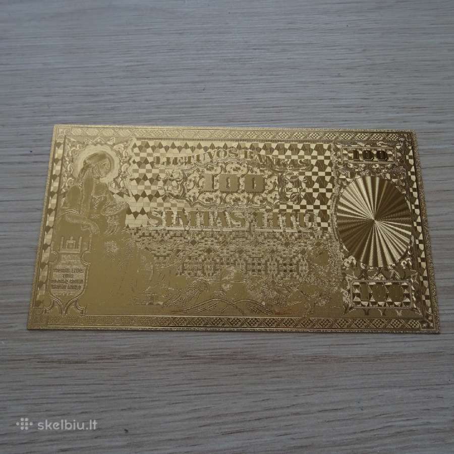 100 ''auksinių'' litų