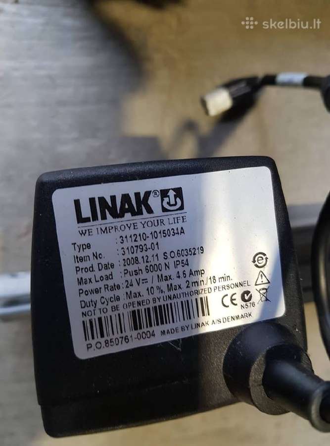 Elektriniai aktuatoriai pakelejas-nuleidejas 24v - nuotraukos Nr. 9