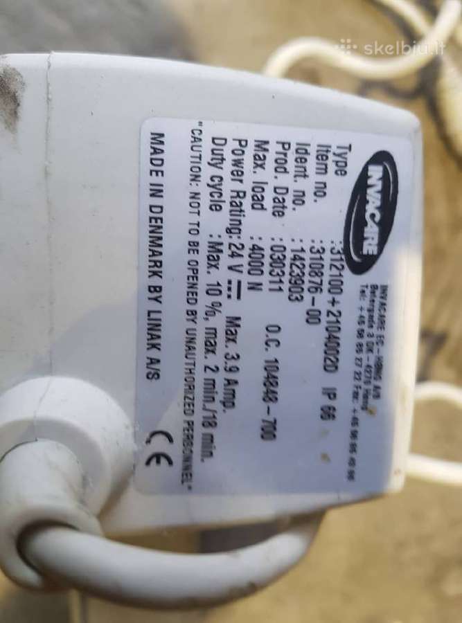 Elektriniai aktuatoriai pakelejas-nuleidejas 24v - nuotraukos Nr. 12
