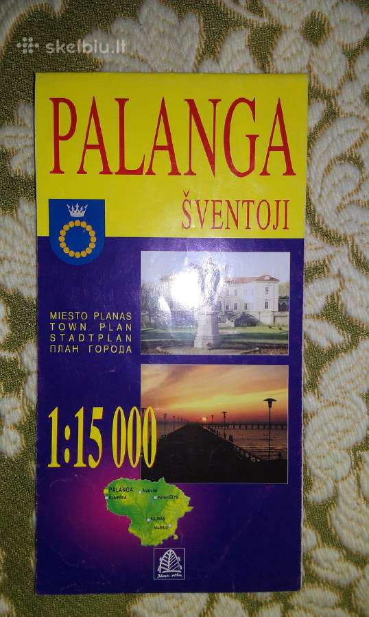 Žemėlapis Palanga-šventoji - nuotraukos Nr. 2