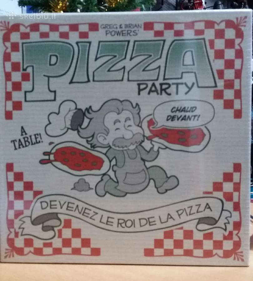 Parduodu naują Pizza Party vakarėlių stalo žaidimą