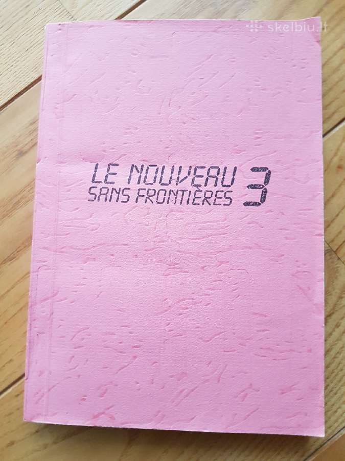 Vadovėlis prancūzų kalba Le Noveau 3 Sans frontier