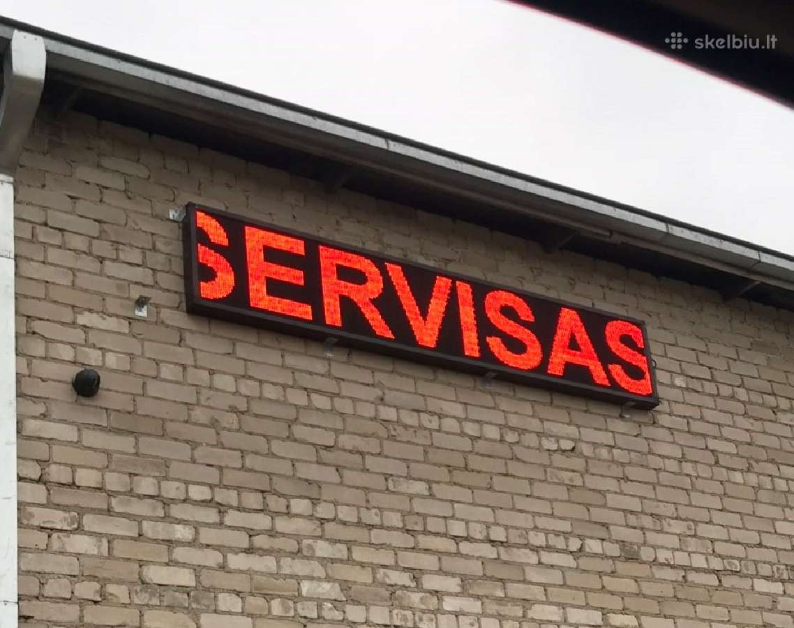 LED švieslentės, LED reklamos,švieslenčių remontas - nuotraukos Nr. 9