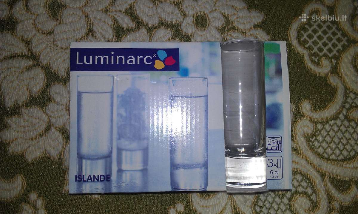 Taurelės, naujos"luminarc"prancuzija,dovanai - nuotraukos Nr. 2