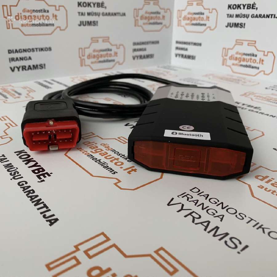 Delphi Ds150e prof. diagnostikos & programavimas - nuotraukos Nr. 2