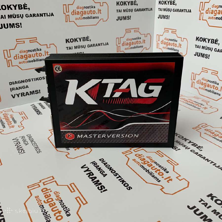 Ktag Master Eu Red V7.020 Chip Tuning įranga