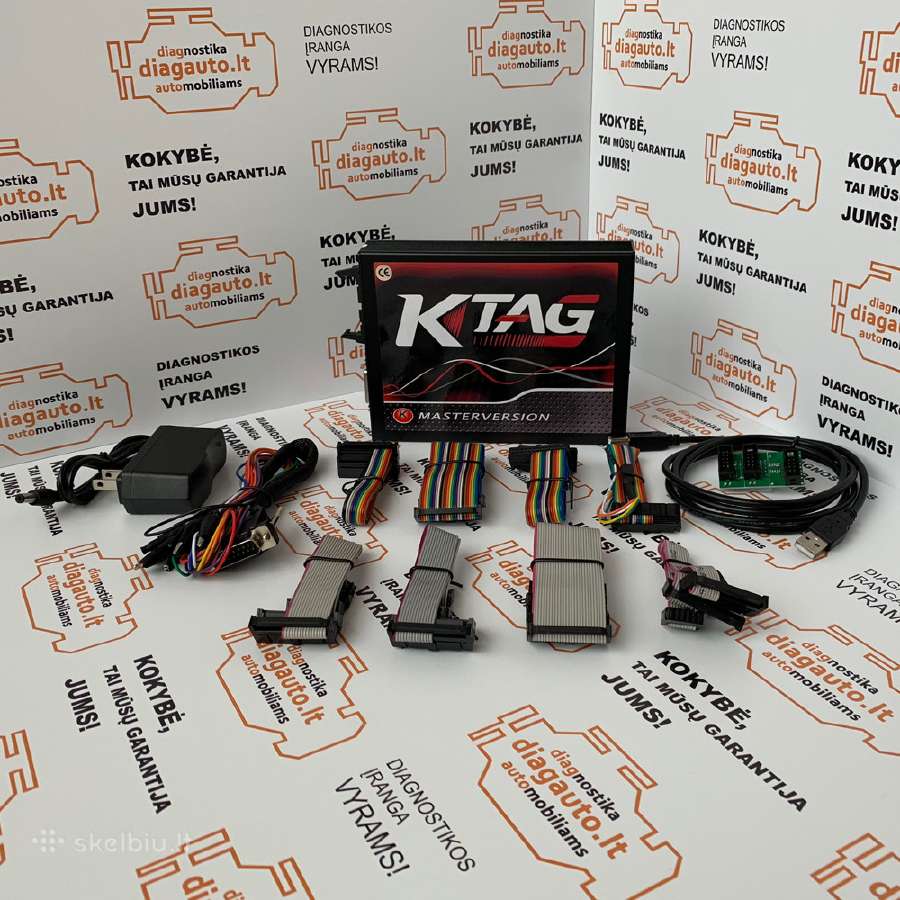 Ktag Master Eu Red V7.020 Chip Tuning įranga - nuotraukos Nr. 5