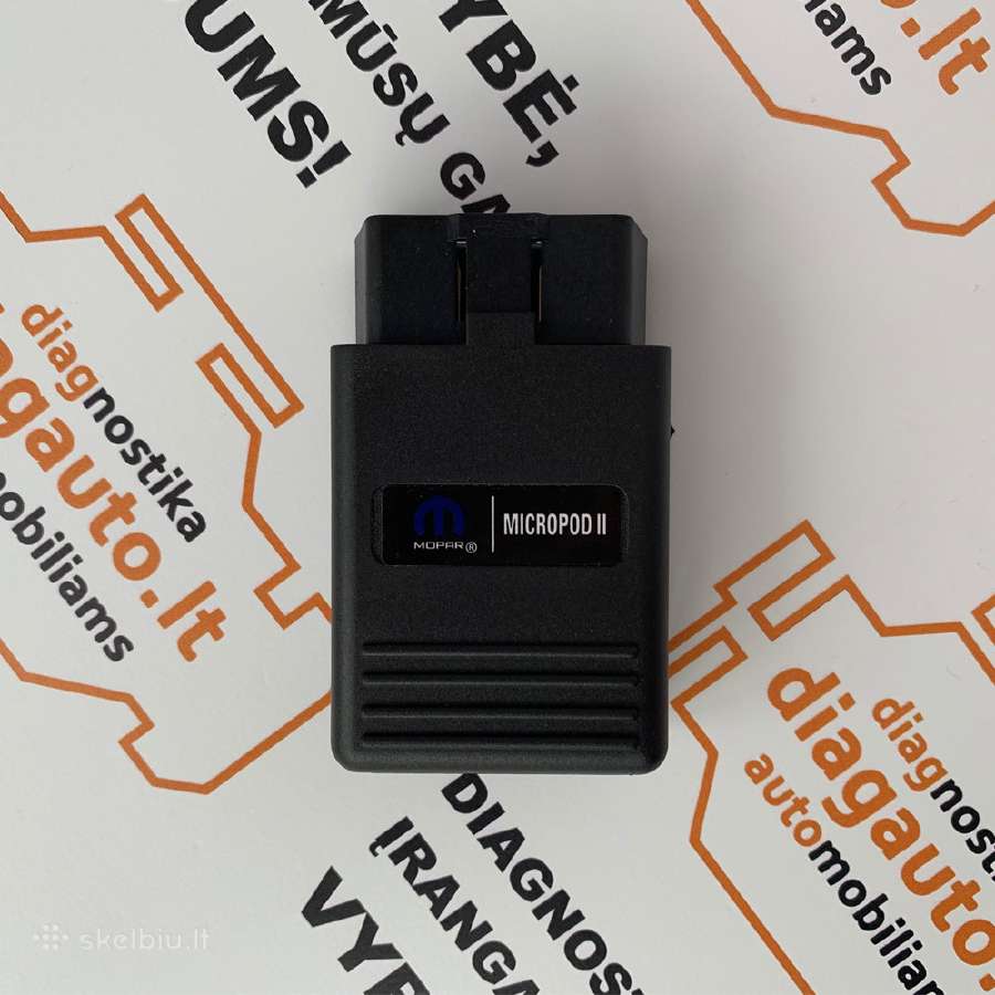 Witech Micropod2 programinė diagnostikos įranga