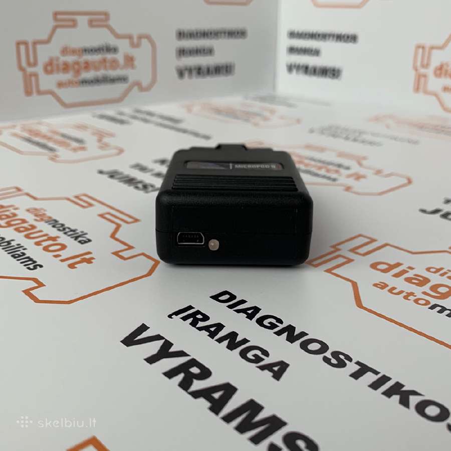 Witech Micropod2 programinė diagnostikos įranga - nuotraukos Nr. 3