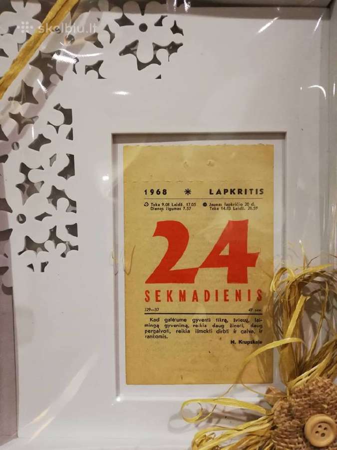 Kalendoriaus lapeliai įvairioms progoms 1935-2026 - nuotraukos Nr. 6