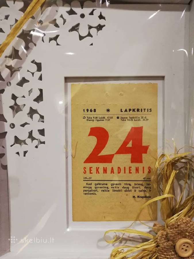 Kalendoriaus lapeliai įvairioms progoms 1935-2026 - nuotraukos Nr. 6