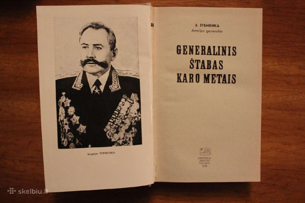S. Štemenka Generalinis štabas karo metais 1976 m. - nuotraukos Nr. 2