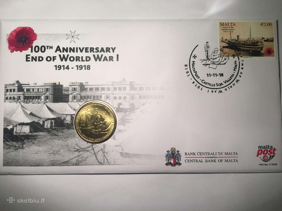 Malta. Vokas, skirtas I Pasaulinio karo pabaigai