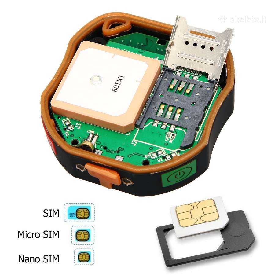 GPS palydovinis seklys Tkstar Lk109 (Tracker) - nuotraukos Nr. 2