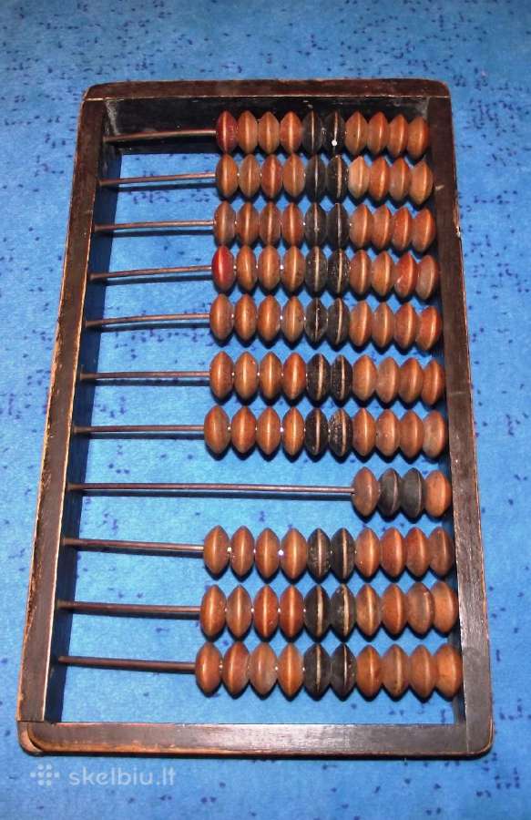 Vintažinis tarybinis skaičiuotuvas - nuotraukos Nr. 2