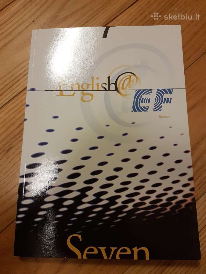 Vadovėlis anglų kalbai išmokti " English First"