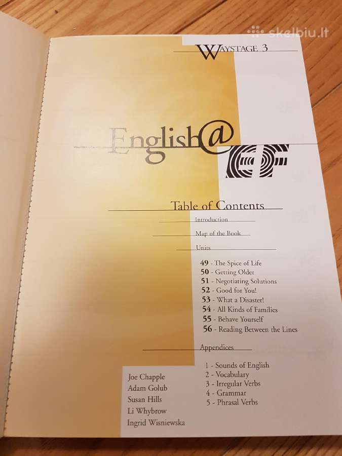 Vadovėlis anglų kalbai išmokti " English First" - nuotraukos Nr. 3