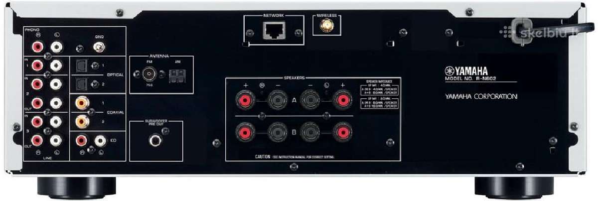Denon Avr-x1800h 7.2 kanalo receiveris - nuotraukos Nr. 9