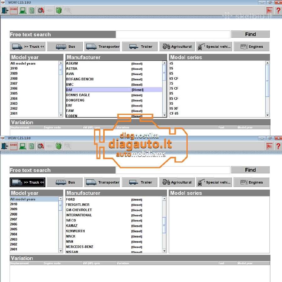 Delphi Ds150e prof. diagnostikos & programavimas - nuotraukos Nr. 17