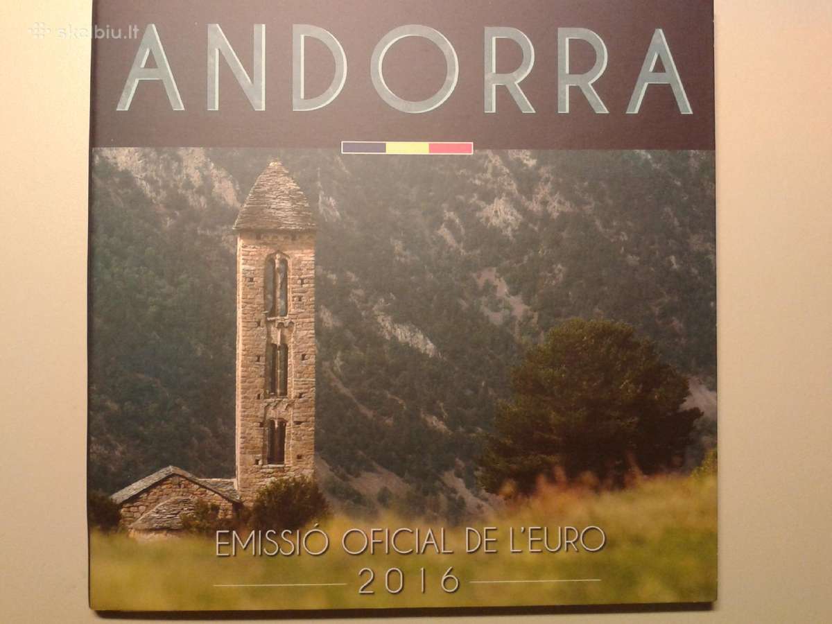Andoros euro monetų rinkiniai