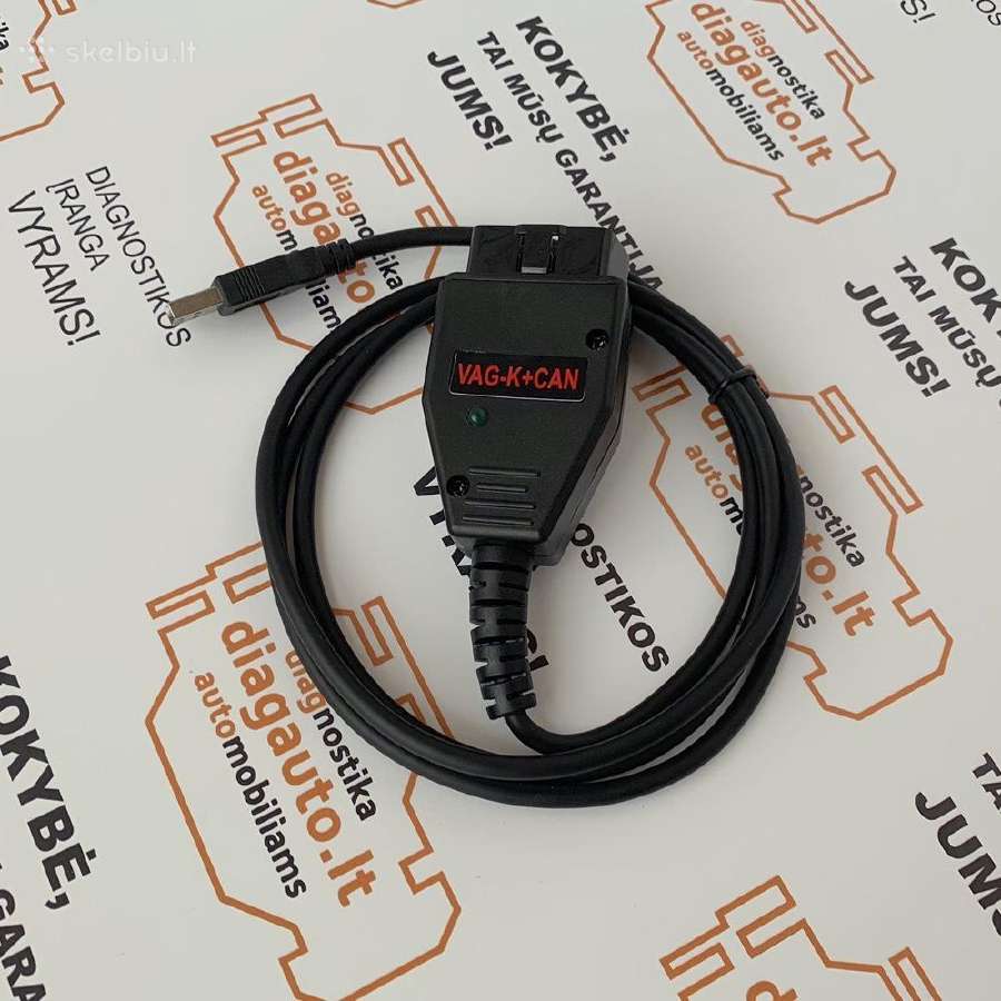 Vag K+can Commander 3.6 programinė diagnostika - nuotraukos Nr. 3